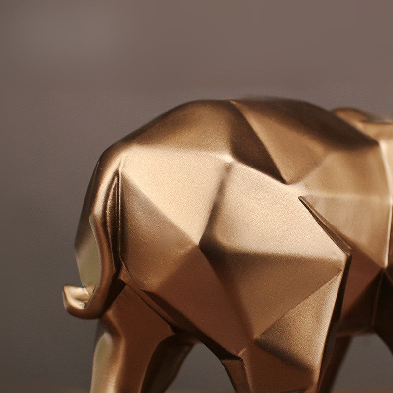 Nordic imitation copper resin craft decoration